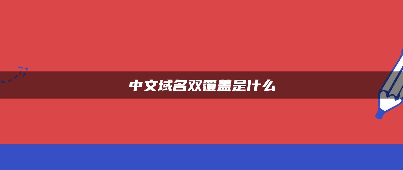 中文域名双覆盖是什么